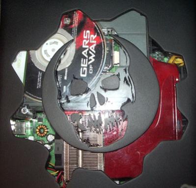 gears of war xbox 360 mod case