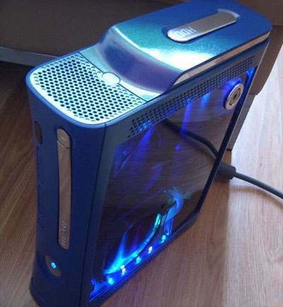 cool xbox 360 mod is watercooled