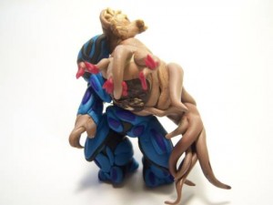 claymation halo characters figures