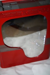 red hot xbox 360 case mod