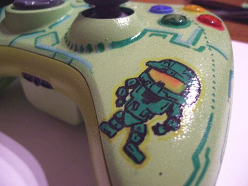 xbox controller mod. The mod is very well painted