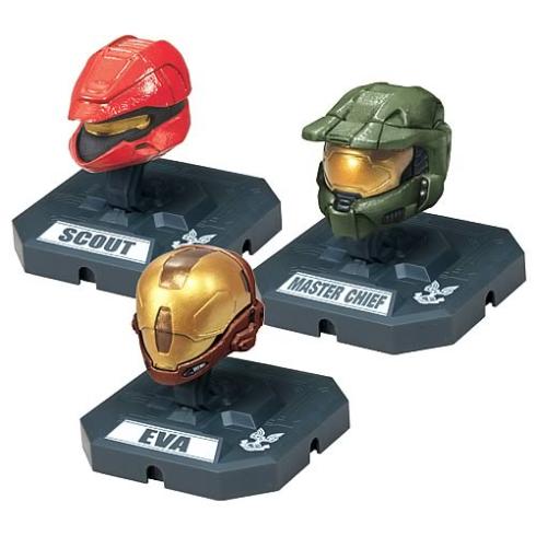 cool halo miniatures characters helmets