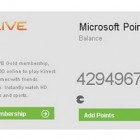 xbox live microsoft points error