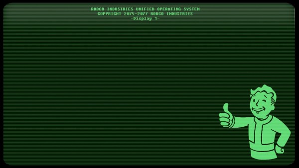 Fallout 4 Terminal Screen Wallpaper