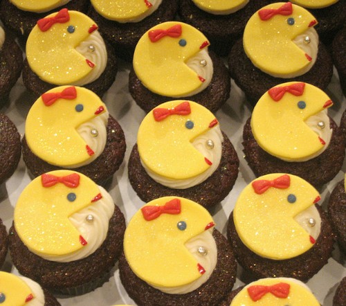 Ms. Pacman Cupcake