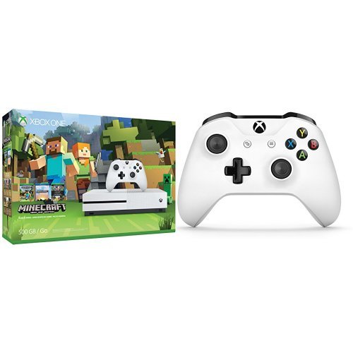 Xbox One S 500GB Minecraft + Extra Controller Bundle