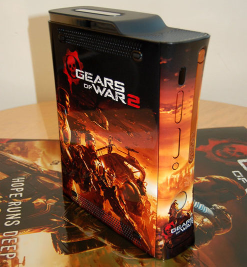 gears of war 2 xbox 360 case
