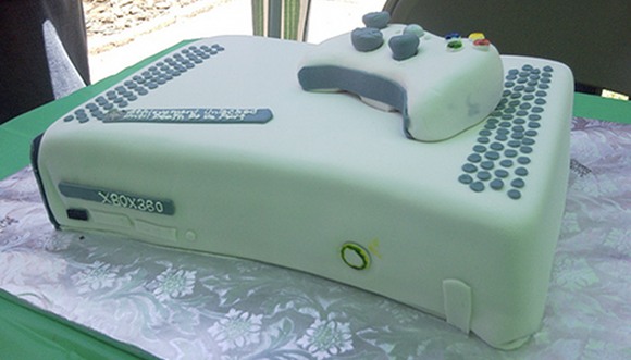 xbox 360 wedding cake design