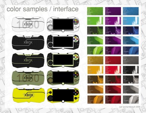 xbox portable handheld colors