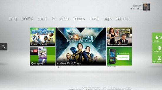 xbox dashboard this holiday