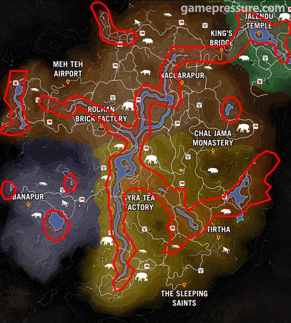 Far Cry 4 Map