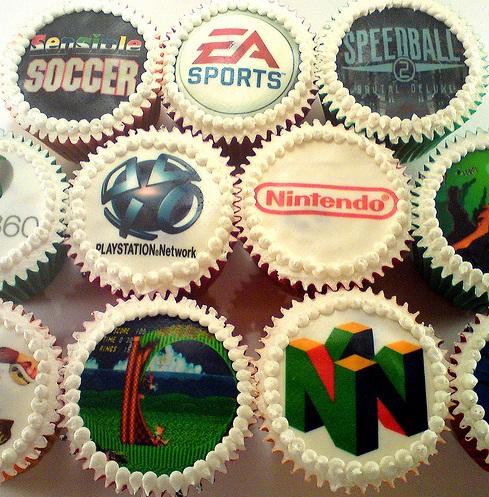 Gaming Cupcakes