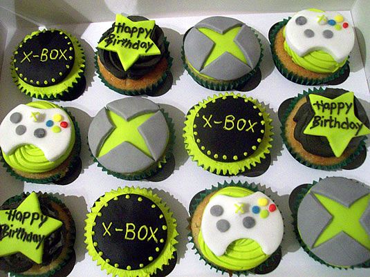 Xbox Cupcakes