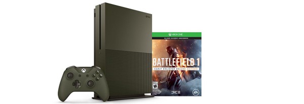 Xbox One S 1TB Console Battlefield 1 Special Edition Bundle