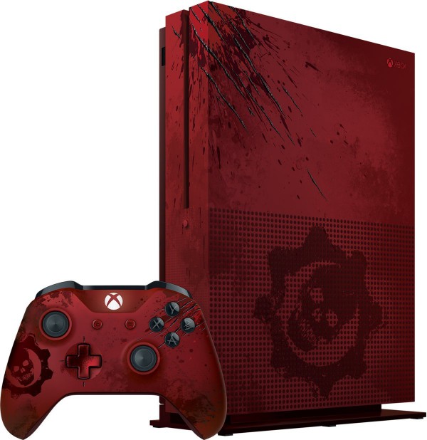 Xbox One S 2TB Console Gears of War 4 Limited Edition Bundle