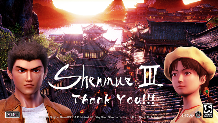 Shenmue III Development ends, released. 